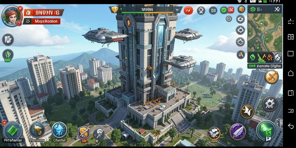 Gameplay seru dan menegangkan dalam Tower Defense.