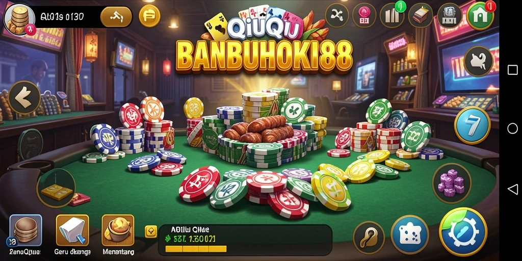 Tampilan gameplay seru yang dinamis dalam BANBUHOKI88.