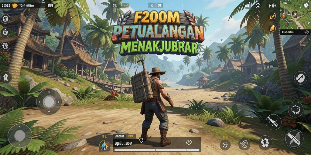 Tangkapan layar menampilkan gameplay Open World yang menarik dan penuh aksi.