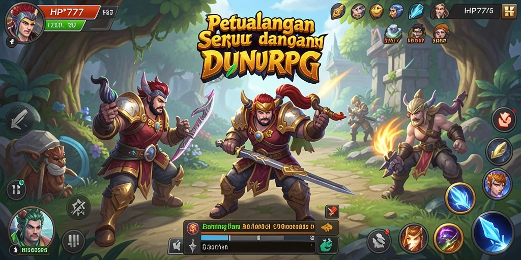 Gameplay RPG yang memukau dengan aksi seru dan grafis luar biasa.