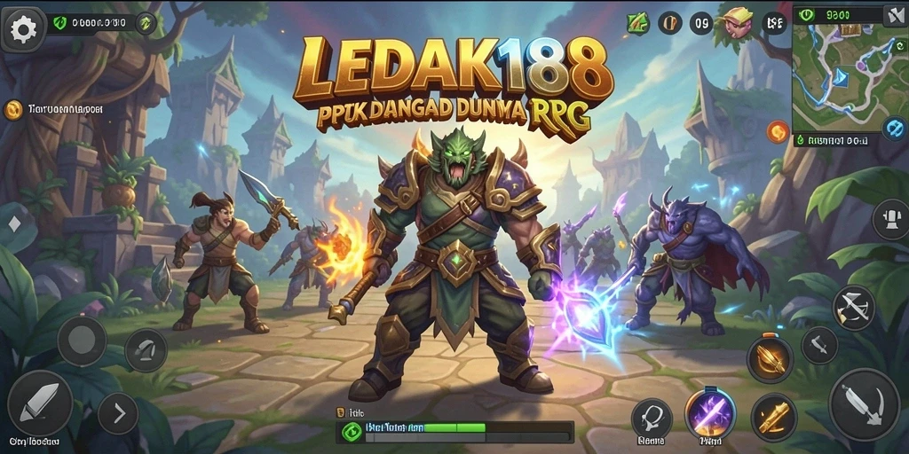 Tampilan gameplay seru dan mendebarkan di LEDAK188.