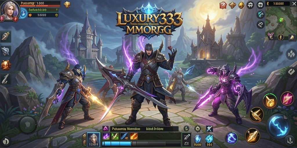 Tampilan gameplay LUXURY333 yang menarik dan penuh aksi.