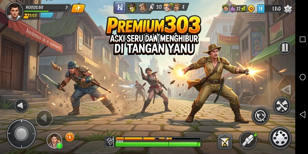 Screenshot utama dari gameplay seru PREMIUM303 yang penuh aksi.