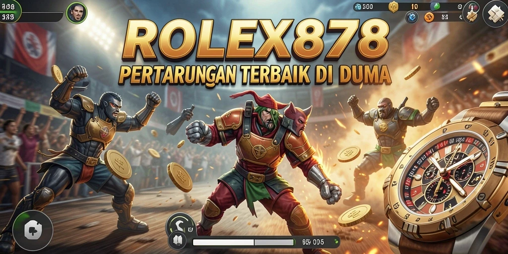 Tangkapan layar gameplay <strong>ROLEX878</strong> yang menampilkan pertarungan seru.