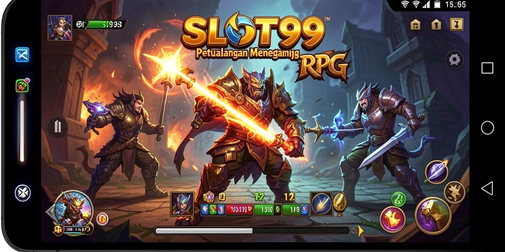 Gameplay seru di dunia RPG yang penuh petualangan.