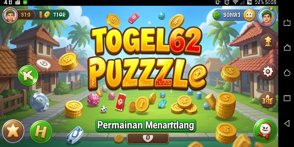 Tampilan gameplay dari TOGEL62 yang seru dan menarik.
